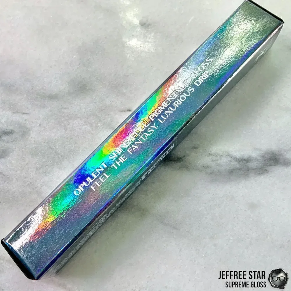 JEFFREE STAR HALLOWEEN 21 SUPREME GLOSS FULL PIGMENT LIP COLOR DEVIL HORNS RED